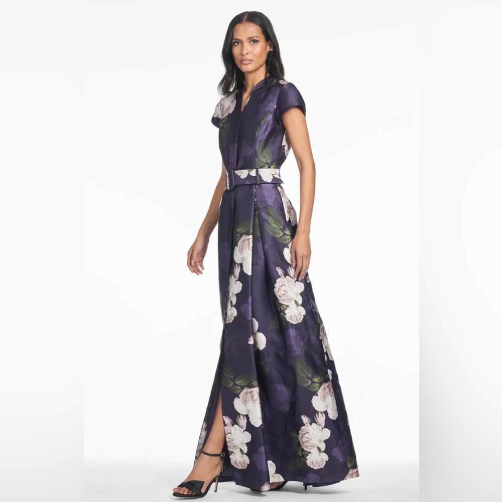 SACHIN & BABI Marta Gown Floral A-Line Maxi Dress - Picture 2 of 14
